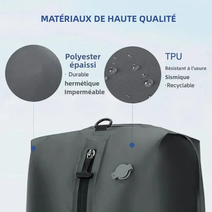 Travel Vacuum Storage Bags,17L-34L Reusable Empty Vacuum Bag for Clothes Outdoor Compression Pack Folding Bag with Air Pump