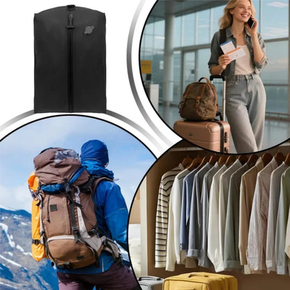 Travel Vacuum Storage Bags,17L-34L Reusable Empty Vacuum Bag for Clothes Outdoor Compression Pack Folding Bag with Air Pump